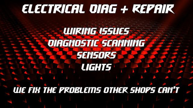 Electrical problems are one of the biggest headaches for car owners — and most shops avoid them. At A&D Auto Workz, we specialize in automotive electrical diagnostics and repair. From faulty wiring and blown fuses to sensor issues and full system diagnostics, we solve the problems that others can’t. We’re known for handling complex VW and Audi electrical systems, as well as newer Honda and Acura models.