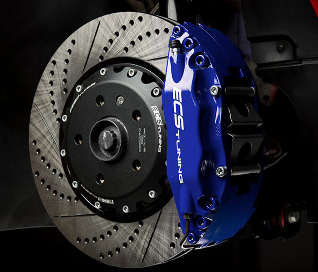 Performance brake caliper and rotor